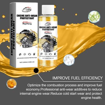 Engine Protectant Anti-Wear Additive Enhanced Performance Power Friction Protection Long-lasting Engine Oil Treatment Transmission Fluid Additive