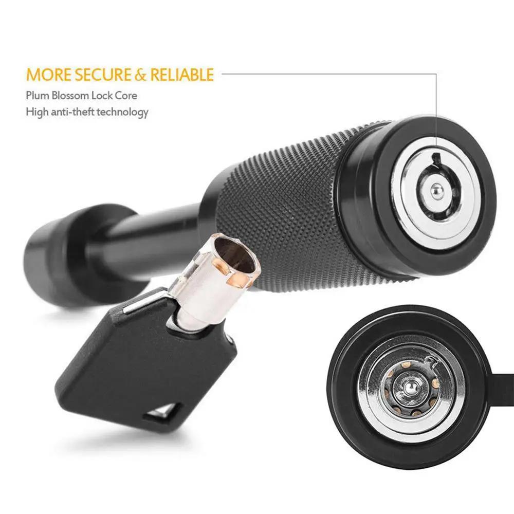 SETTrailer Hitch Pin Lock for 2" Receiver - Vehiclex Secure 5/8" Locking Pin for Class III, IV Hitch with Exclusive Tubular Key,