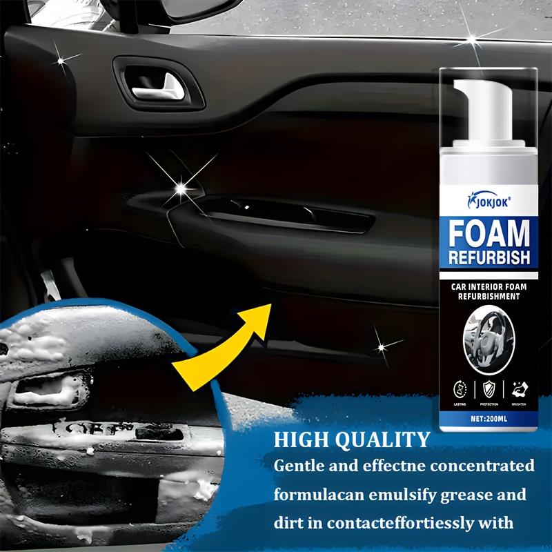 200ML Multi-Purpose Car Foam Repair Agent, Long-Lasting Protection, Easy Application, Essential for Interior & Exterior Cleaning