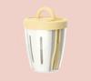 Portable Leak Proof Fruit Cup With Fork, Large Capacity Salad Container For Picnic, Travel, And Office, BPA Free Food Storage Bowl