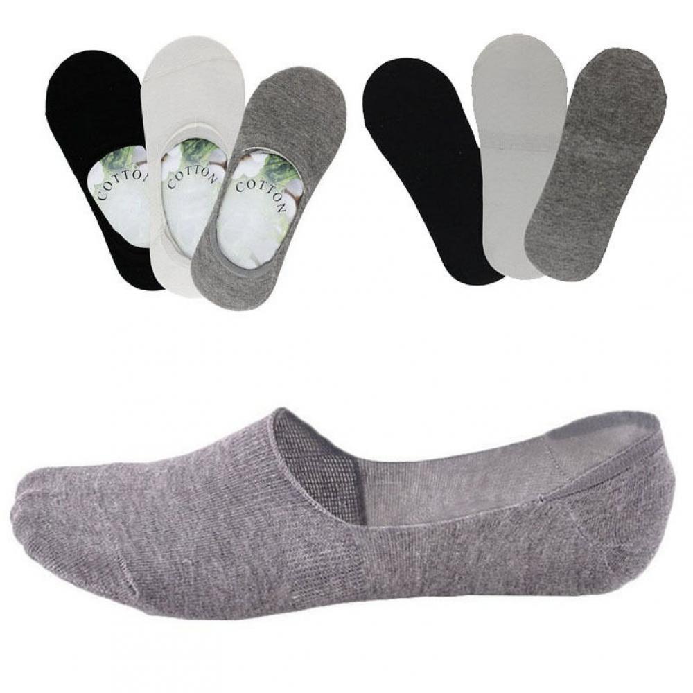 

Женские/мужские хлопковые мягкие лоферы-лодочки, нескользящие невидимые носки