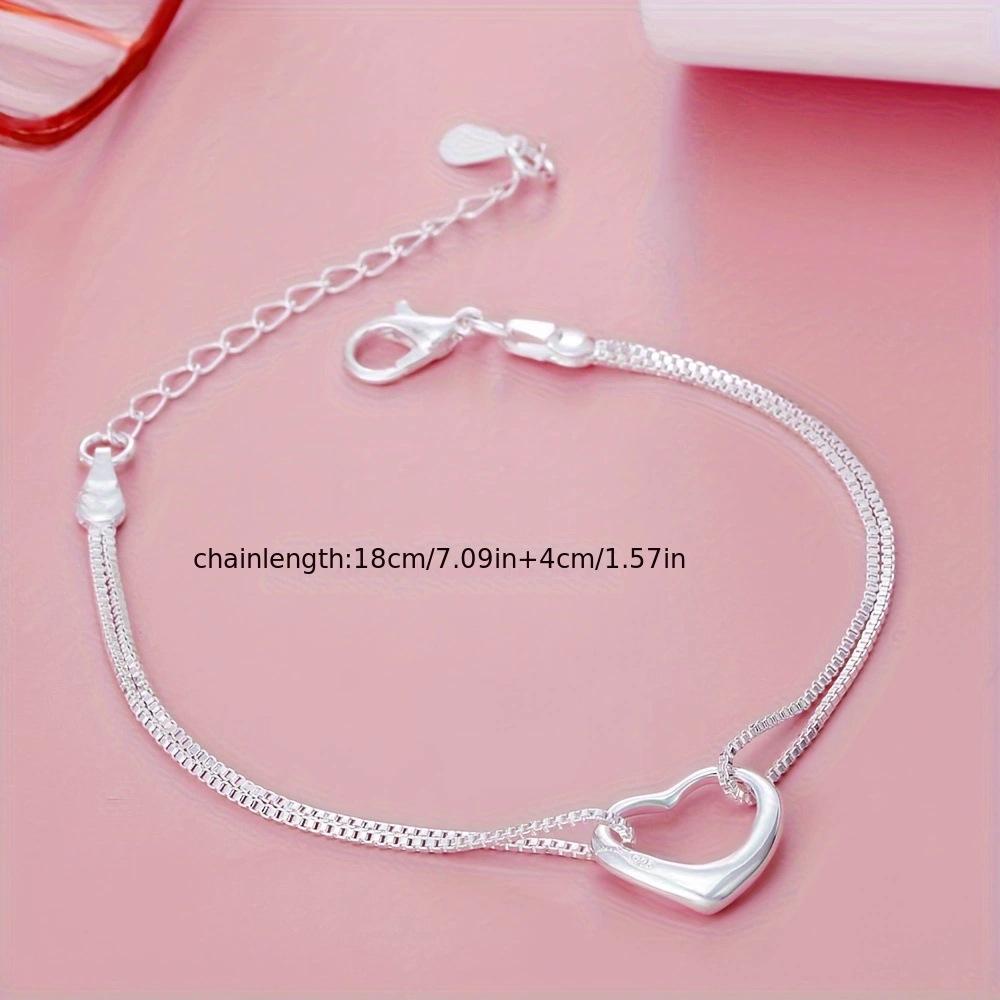 Jewelry Ladies Love Bracelet Necklace Set