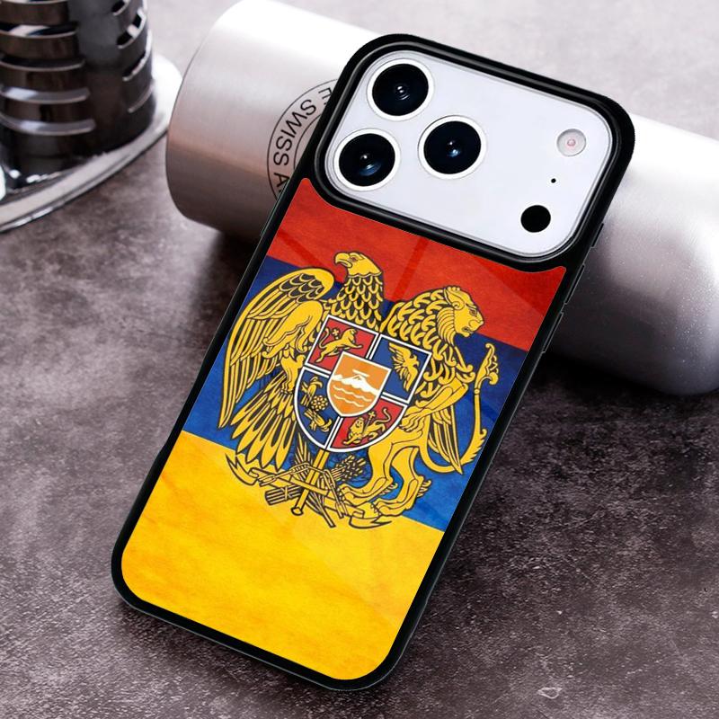 Armenia Armenians Flag Phone Case For iPhone 17 16 15 14 13 12 11 Pro Max Plus 17Air Soft Silicone Cover