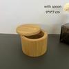 Magnetic Swivel Lid Salt Cellar Rotatable Spice Jar New Pepper Sugar Spice Holder  Kitchen
