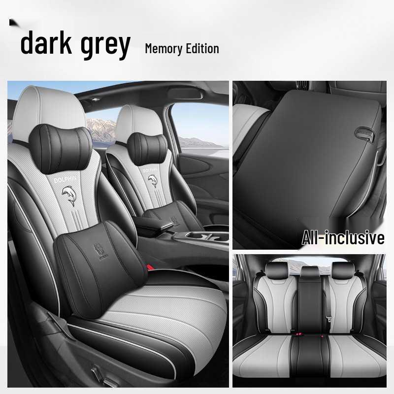 25 BYD Dolphin Leather Seat Covers, All-Season, Breathable, Full Coverage for Intelligent Driving Version
