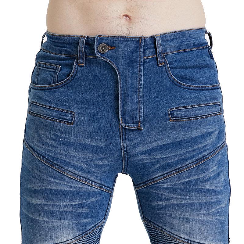 Men's PK-718 Anti-Fall Motorcycle Riding Jeans