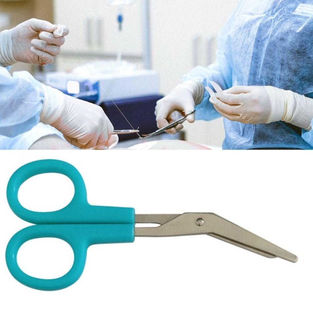 

Mini Outdoor Tool Nurse Bandage Scissors Elbow Gauze Scissors Canvas Scissors Fish Line Cutters