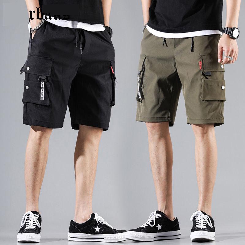2021 Summer Men's Japanese Workwear & Korean Fashion Loose Casual Shorts