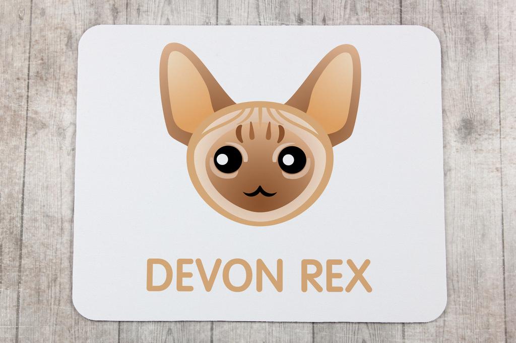 Devon Rex - Mouse Pad by Art-Dog Brand
