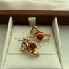 Classic Romantic Three-Dimensional Winding Double Heart Stud Earrings, Smart And Shiny Light Luxury Atmosphere, Niche Earrings