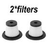 2 Pack Washable Reusable Filter For St-6101 6101 Cordless Vacuum Cleaner Sweeping Robot Replace Accessories Spare Parts