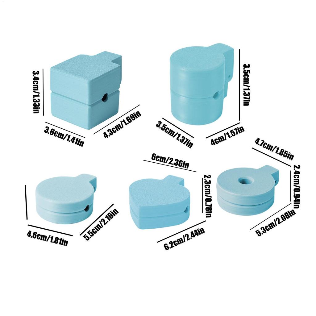 5Pcs Cake Pop Mold Disk Shape Non-stick Doughnut Muffin Cups Cake Baking Tools For Kitchen Supplies For Chocolate Rice Balls