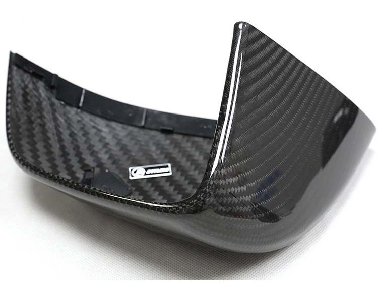 Tesla Model Y Carbon Fiber Rearview Mirror Cover - Dry Carbon Replacement Cap Accessories