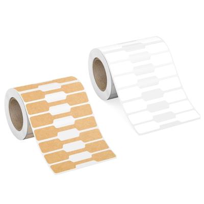 Adhesive Jewelry Price Labels Sticker Strong Adhesive Clear Multiple Size Paper Labels for Necklace Earrings