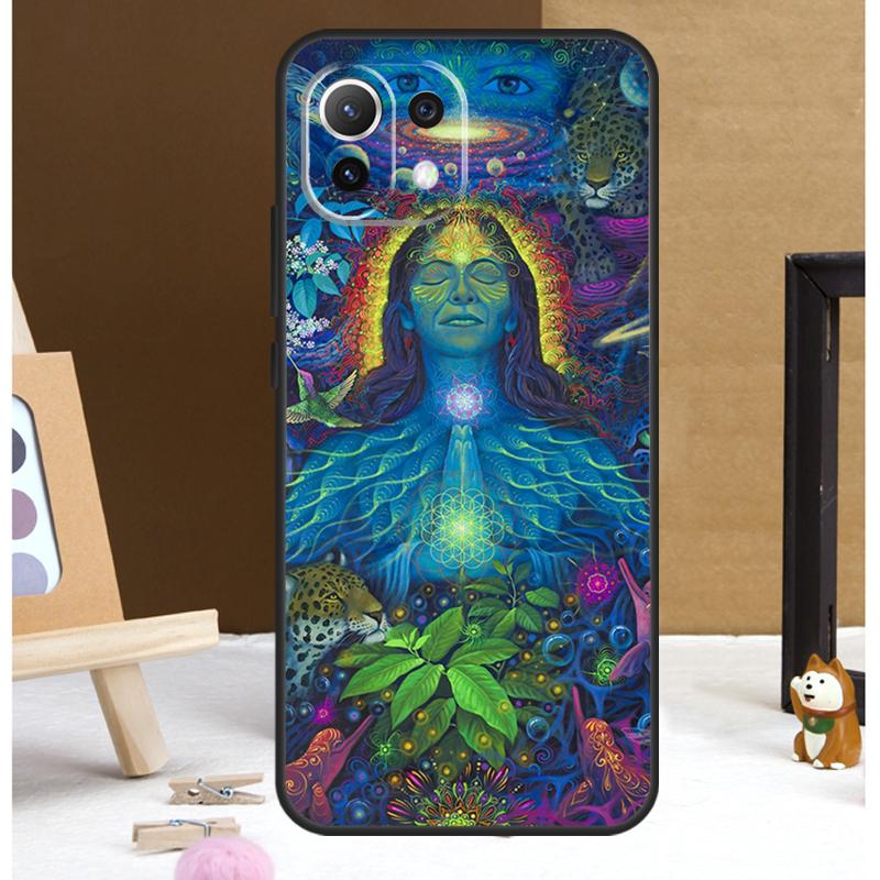 

Чехол для телефона Mandala Chakra Insist Yoga для Xiaomi 14 Ultra 13 11T 12T 13T Pro 12 Lite POCO X6 Pro X3 X4 X5 M5s M6 F3 F5 POCO X6 Pro