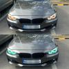 For BMW 3 Series F30 F31 F34 F35 M3 2011-2016 RGB Multi Colors M4 Style Light Rings APP Control DRL LED Angel Eyes Kit