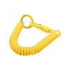 Macaron Color Anti-lost Card Holder Spring Rope Work Card Lanyard Elastic Rope Elderly Student Access Control Card Lanyard