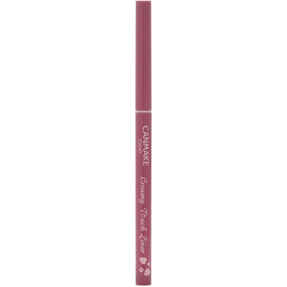Canmake Creamy Touch Liner 13 Blood Strawberry Smooth Gel Pencil Eyeliner Red