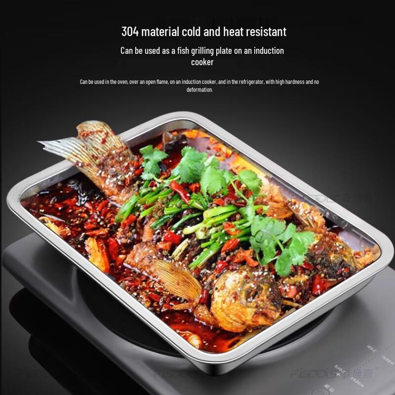 FISDDIS 304 Stainless Steel Square Plate