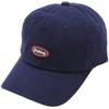 Dickies Patch Emblem Low Cap Logo Polo Cap Hat for Men and Solid Cotton Baseball Size 024 Women, Unisex, Color, 6-Panel Cap, Cap, Cap, Navy,