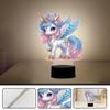 DIY Unicorn Diamond Art Painting Lamp with Tools Diamond Painting Table Lamp Arts Crafts Home Decoration for Bedroom Decor Gifts