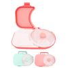 Snack Rotating Container with Lid Sealed Plastic Rotating Snack Storage Box for Outdoor