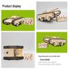 DIY Remote Control Tank Kit for Kids - Educational Building Blocks & Physics Model