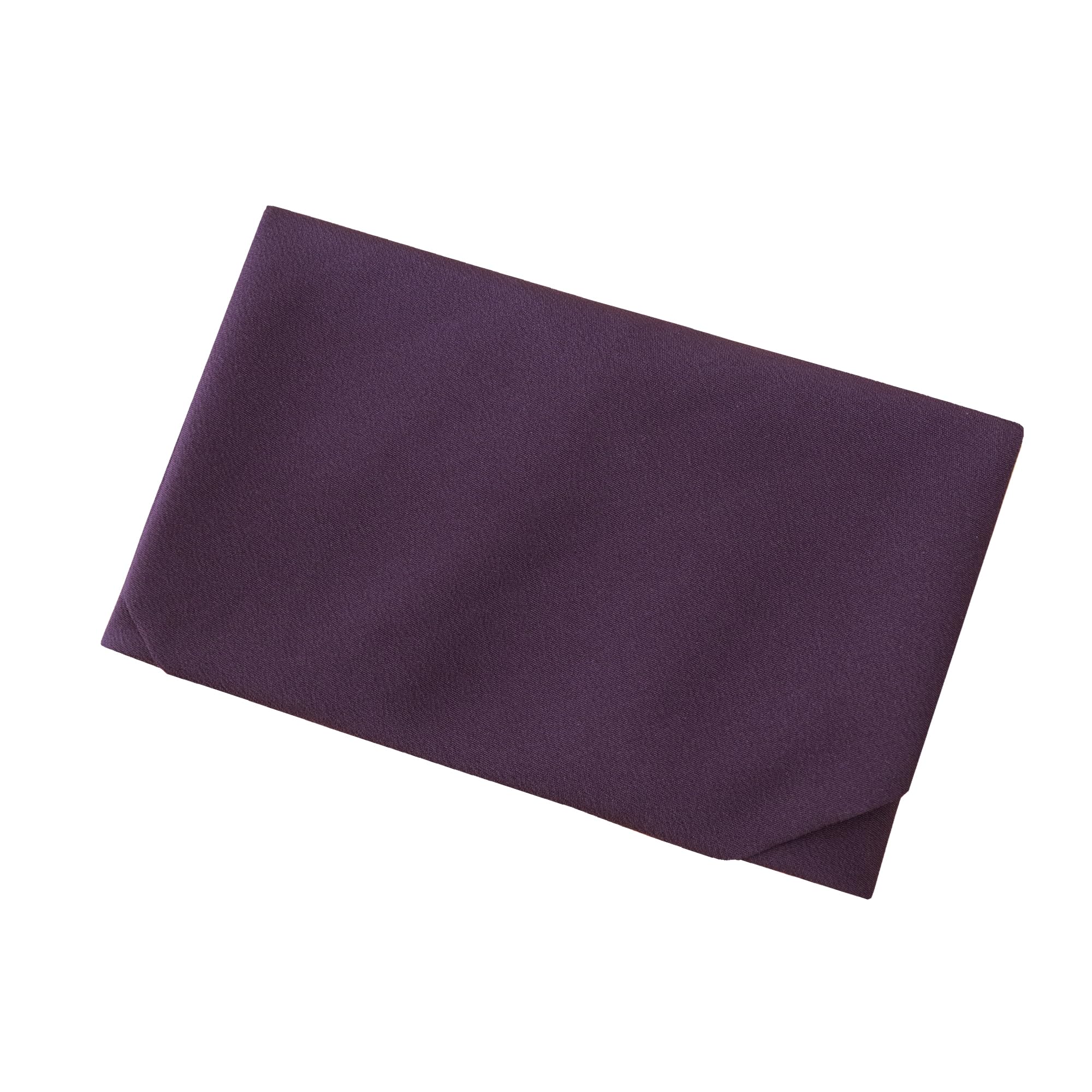 

Osaka Choseido Fukusa with Suitable for Men and Suitable for Celebrations and Made in Japan with Toray Sillook Chirimen Purple (Cloth Cloth) Stand,
