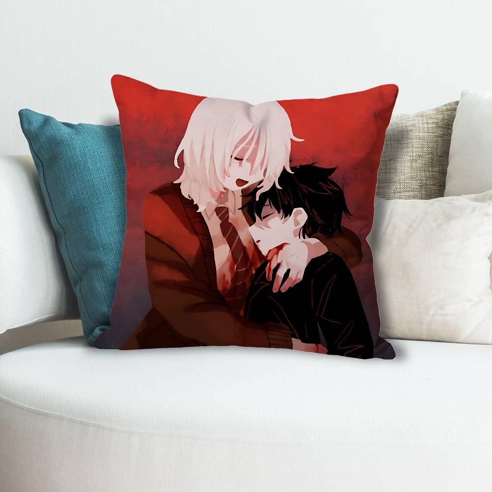 SSaihate SStation Spiel Anime Berühmtheit Merchandise AllMatch Bedruckter Kissenbezug Sofa Auto Büro Zimmer Dekoration Schutz