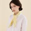 2DREAMERS Letter Maze Yellow Silk Scarf