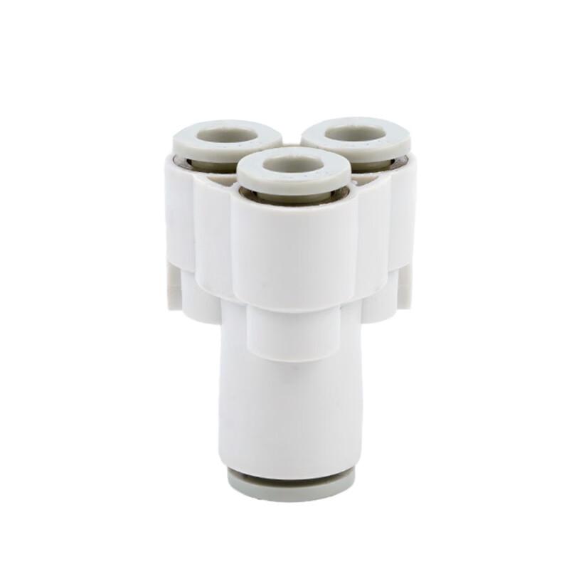 ZONYE Pneumatic Y-Type Four-Way Quick Connector
