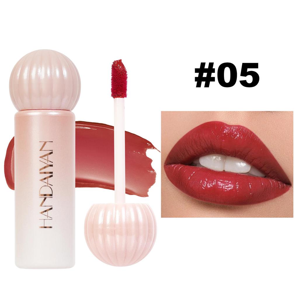 Silky Stained Lip Glaze Hydrating Long-lasting Mirror Dye Lip Liquid Lipstick Lip Gloss Lip Glaze
