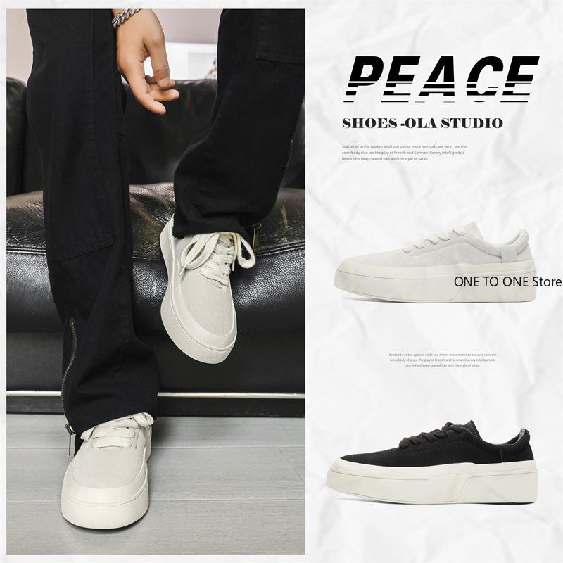 Skateboardová platforma Sportovní obuv Ležérní tenisky Sport a volný čas Pánské tenisky Mokasíny Větrací Odolné proti opotřebení Plátno Nové