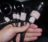 Diamond-Inlaid Dual USB Fast Car Charger with Smart Multi-Function Adapter