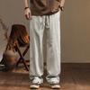 Lyocell casual pants men's new spring and autumn loose straight trendy men's pants sports men's wide-leg pants