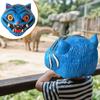 Blue Halloween Latex Mask Horror Latex Mask Masquerade Head Cover