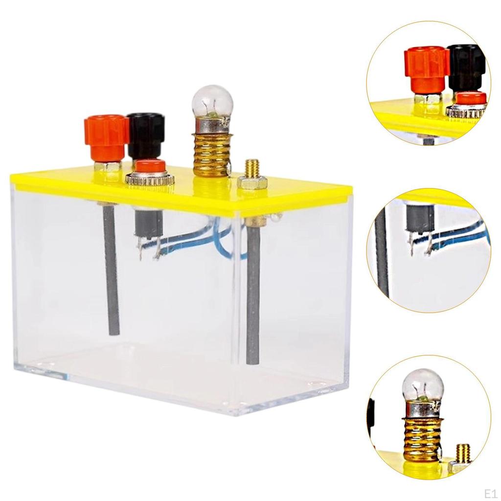 Mini Solution Conductivity Device Electrical Experiment Compact Teaching Props Physics Science
