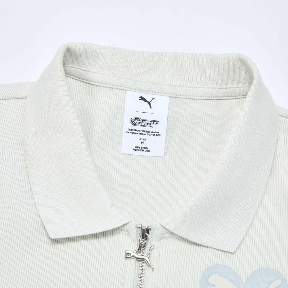 Puma X The Powerpuff Girls Ppg Rib W Polo Shirt Women tops 63746682