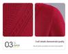 Women's Winter Half-High Collar Thick Knit Sweater for Mid-Aged and Elderly 5 New Styles
