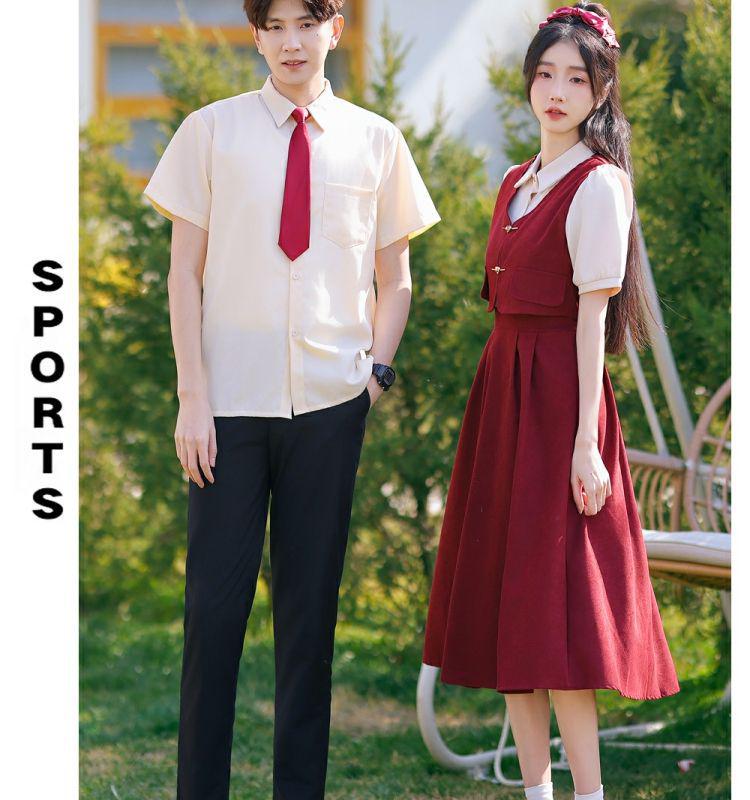 Middle School Summer Academy JK Style Red Dress - Chorus Performance Costume