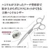 DEEDS Professional 3D Handle Scissors with a Forged Made In Japan by a Leading Scissors Manufacturer for Hairdressers and GTZ-Arch (6.0 Inches)