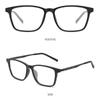 Ultraleichte Reine Titan Lesebrille für Herren Damen Blaulichtfilter Alterssichtigkeit Brille Mode Matt Schwarz Computerbrille