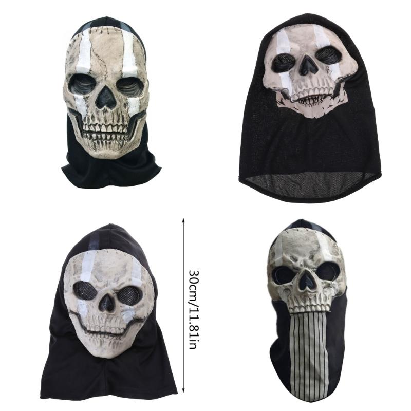 Halloween Skull Mask Horror Ghost Costume Party Decoration for Children Adults Stage Performances Supplies
