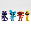 Horror Smile Small Animal Figure Doll Sleepy Cat Monster Game Merchandise Toy Model Ornament