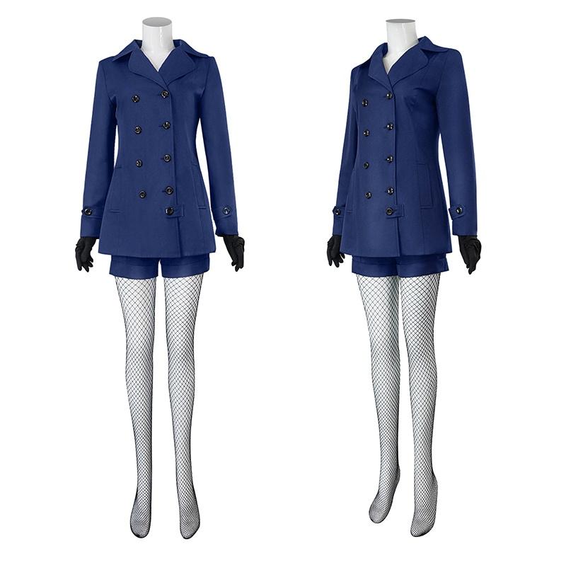 Adult Spy Role Play Fiona Frost Cosplay Outfit Versatile Polyester Blend