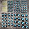 2ks 25mm Pro Performance E46 E90 F10 F30 X3 F20 E60 E70 E39 E36 E87 X7 Auto Dálkové Klíče Znak Nálepka Znak Dekorace Samolepka