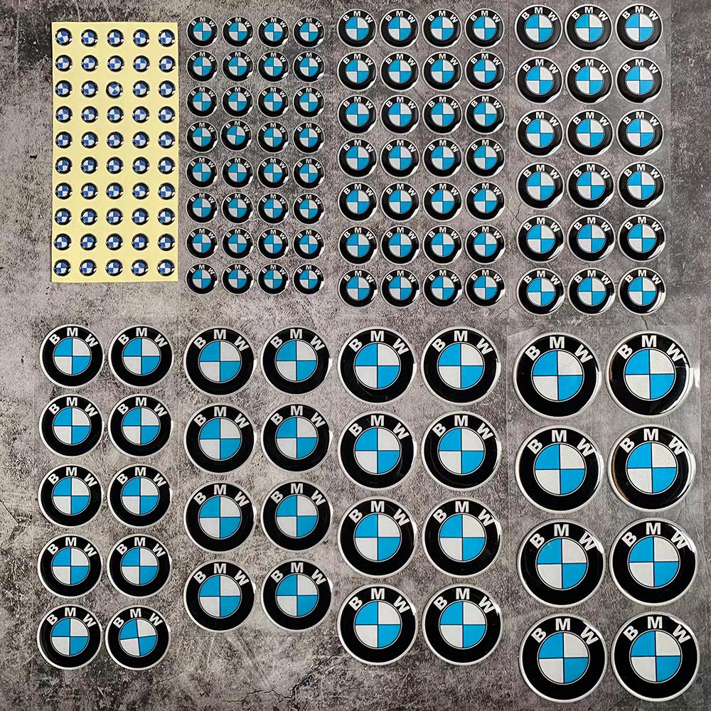 2ks 25mm Pro BMW Performance E46 E90 F10 F30 X3 F20 E60 E70 E39 E36 E87 X7 Auto Dálkové Klíče Znak Nálepka Znak Dekorace Samolepka