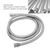 59in Shower Hose Explosion Proof Heat Resistant Flexible Stainless Steel Shower Hose Extra Long for Bathroom Electroplating