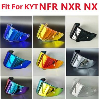 1Pcs For KYT NFR NX Full Face Helmet Motorcycle Visor  Helmet Visor Shield Lens