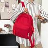 Schoolbag1011 New Fashion Versatile Small School Bag Women's Backpack Women's Bag Casual and Lightweight Canvas Bag Shoulder Small Backpack